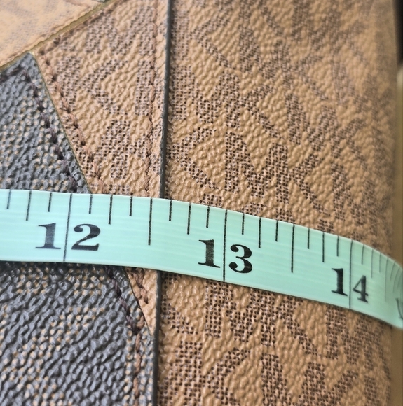 Michael Kors Signature Sinclair East West Tote Leather Handbag Women Rare - Picture 11 of 16